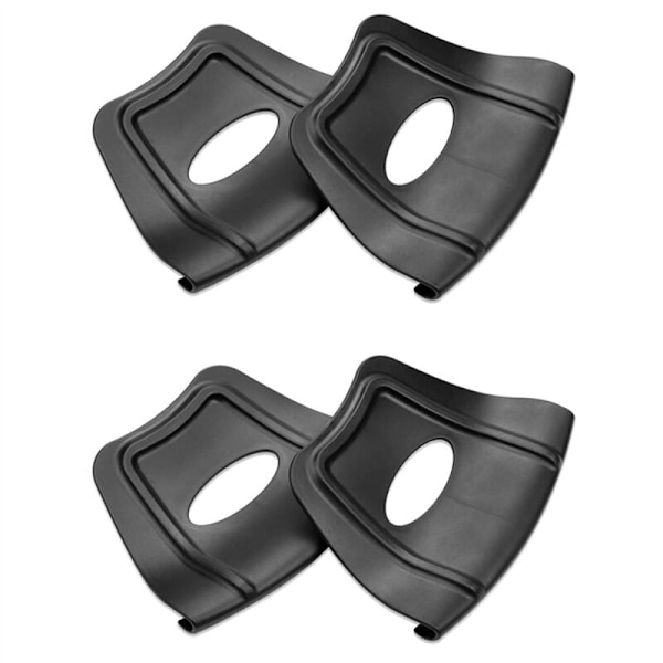 Wheel Rim Shield Tool Protection for Motorcycle Bike ATV Quad Tire Installation 4Pcs, Black