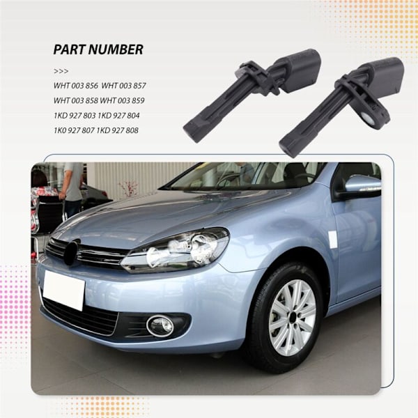 Hastighetssensor för Golf MK5 MK6 B6 B7 TT A3 S3 Q3 WHT003856 WHT003857 WHT003858 WHT003859