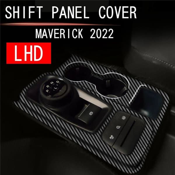 For 2022+ Bil Fiber Senter Girskift Koppholder Panel Deksel Trim
