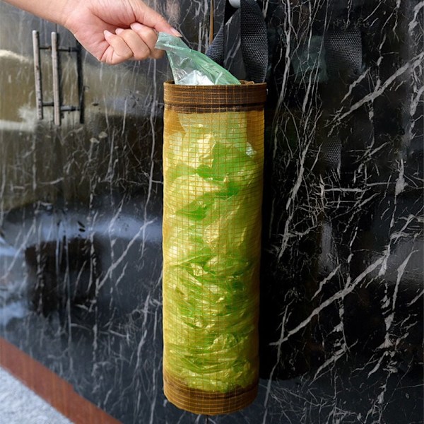 Store dispensere for storeposer i plast, søppelpose for hjemmet, campingvognlagring