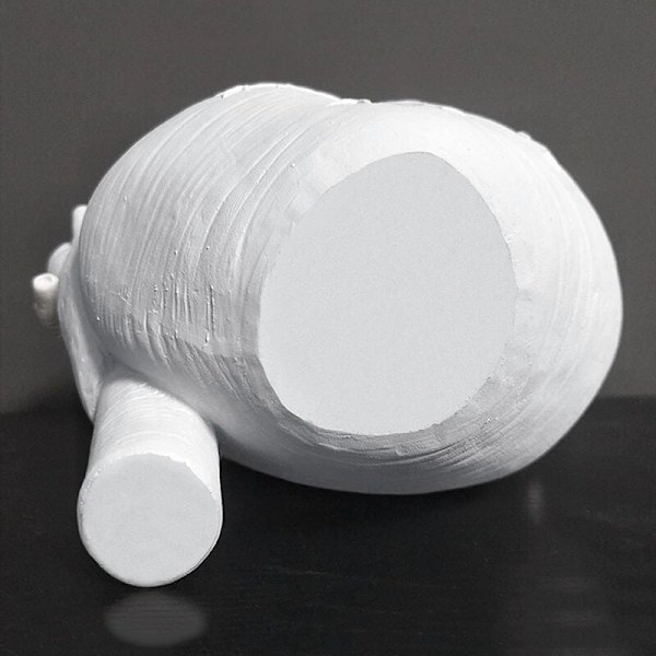 Anatomisk hjerte vase nordisk potte kropps kunst vase skulptur hjem dekorasjon skrivebord ornament blomst planteholder-M