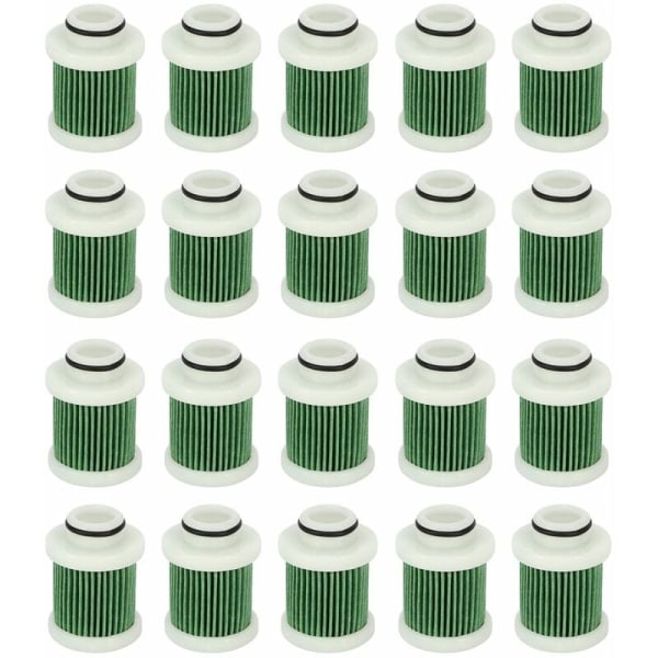 20 st 6D8-WS24A-00 4-takts bränslefilter för 40-115 hk F40A F50 T50 F60 T60 motor marin utombordsmotor tillbehör