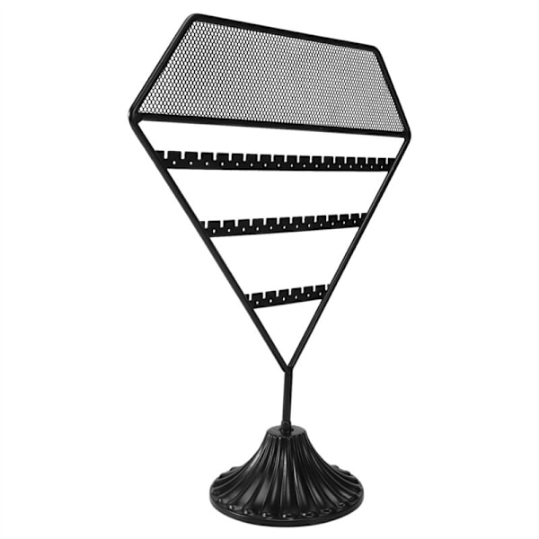 Metallisk Ørepyntstativ og Organizer, Displaystativ med Hull for Hengende Ørepynt, Piercing, Ørestikker