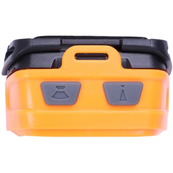 Mini Led -otsavalo Vedenpitävä Ipx4 Aaa otsalamppu 7 Strobe-tilaa Päälamppu Taskulamppu Taskulamppu Oranssi