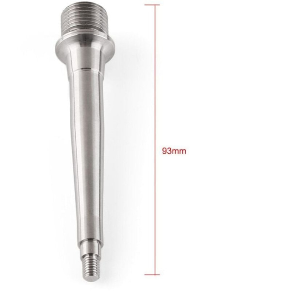2 kpl 93 mm titaani/Ti-polkimen akselit/polkimen akselit tukevat titaaniakselin poljin titaaniydinseos