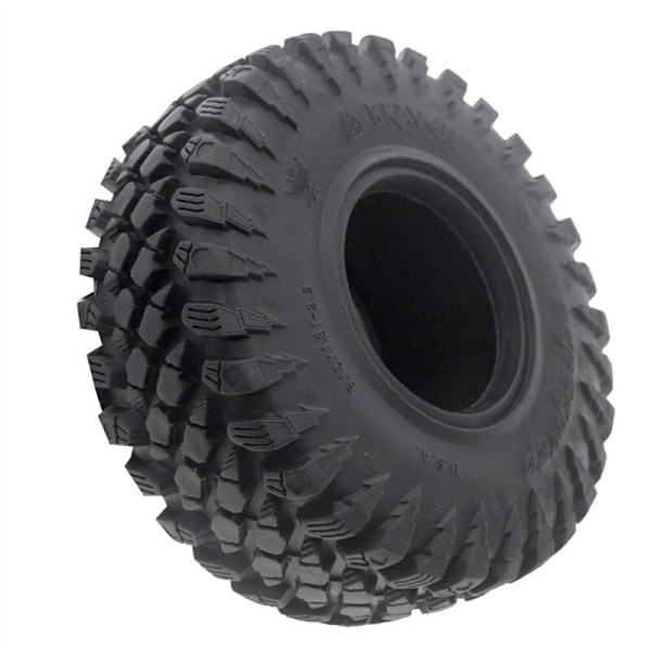 4 stk Rock Crawler Dekk 2,2 Tommers Folding Dekk 128Mm med Mousses for Axial Wraith SCX10 Wrangler -4 2,2 Hjul