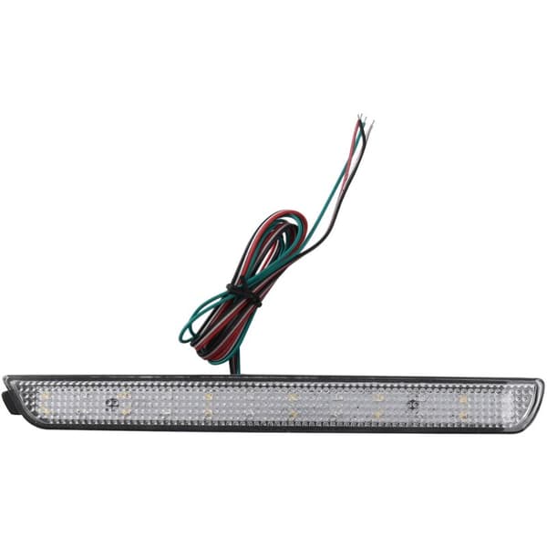 2 stk. bilreflektor bakre støtfanger LED bremselys for 3 2004-2009 Mazdaspeed3 2007-2009