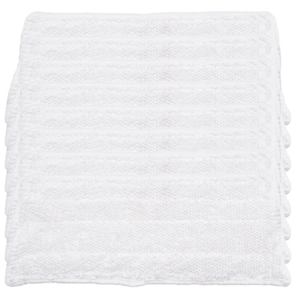 8 Reservedele til Vileda Steam XXL Power Pad Damprenser Udskiftning Mikrofiber Rengøringsmopper, Vaskbar