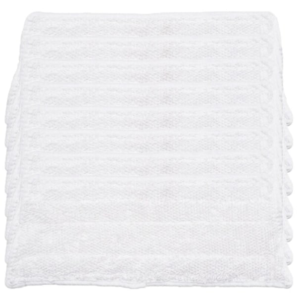 8 Reservedeler for Vileda Steam XXL Power Pad Damprenser Reserve Mikrofiber Rengjøringsmopp, Vaskbar