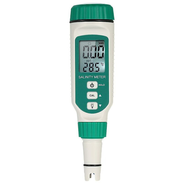 Bærbar saltmåler håndholdt ATC salinometer halometer saltmåler til saltvandspool mad salt akvarium tester