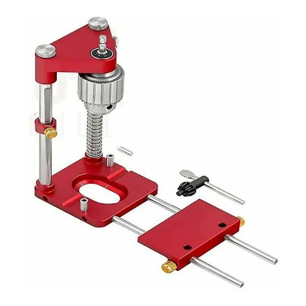 Borrguide för träbearbetning - Automatisk bärbar borrmaskin, tillbehör 1/4\" hexborr, för 1/2\" Dr