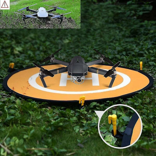 Drone Landing Pad, Universal Vandtæt Bærbar Foldbar Landing Pads