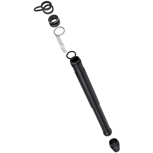 Aluminium pennfodral för I-Pencil, säkert lockhållare för IPad Pro 12,9 tum, 10,5 tum, 9,7 tum Apple Pencil 1:a svart