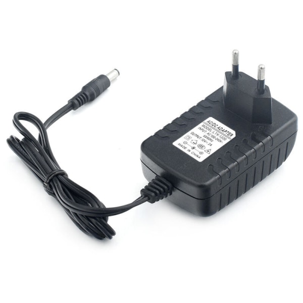 12V 2A nätadapter för LED-list med EU-standard