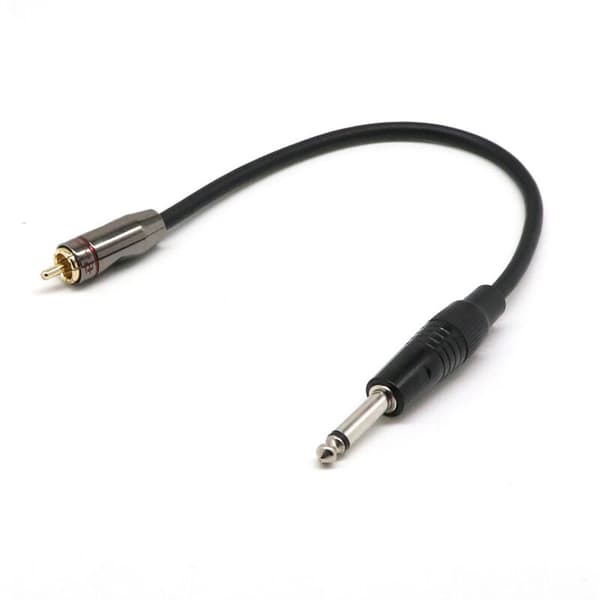 6,5 til RCA lydkabel 6,5 mono til RCA kabel