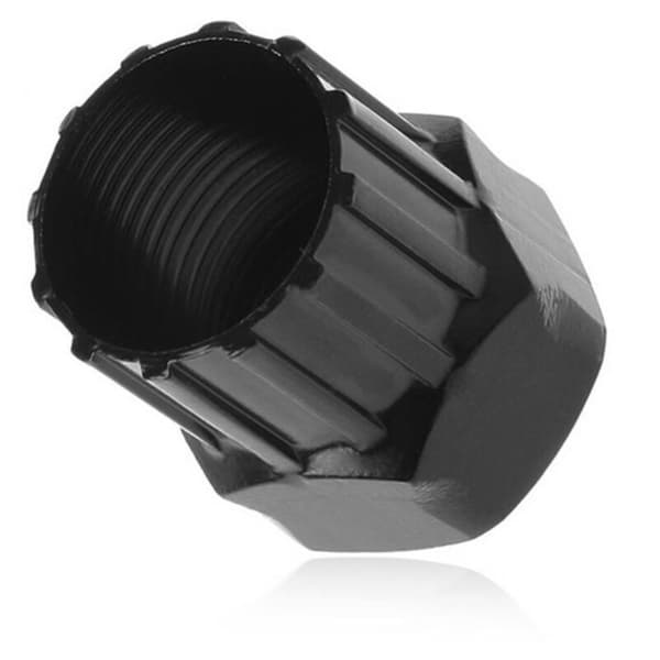 Frihjulsavdragare Verktyg Kassettuttag Extractor Socket Spanner för CykelSvart
