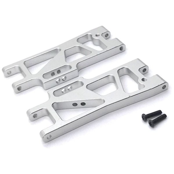 Metallinen alempi ripustusvarsi 104009 12402-A 12401 12403 12404 12409 RC-auton päivitysosiin, E