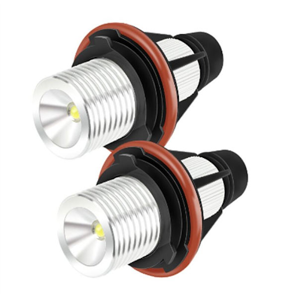 For Angel Eyes 5W E39 E60 Tåkelys LED-hovedlys Dagkjørelys med Dekoding Blått Lys