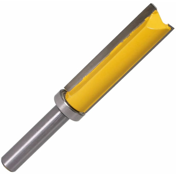 Frässats, Trimmer och Frässtål Set Finishing Pattern Pattern Frässtål Skaft Flush Trim Bit 8mm Lager Flush Cutter