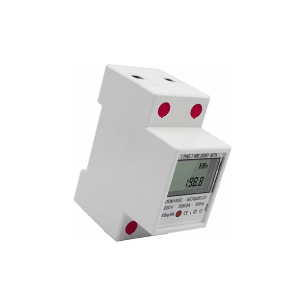 Energimåler, strømforbruksmonitor, 5-80A 220V 50Hz-