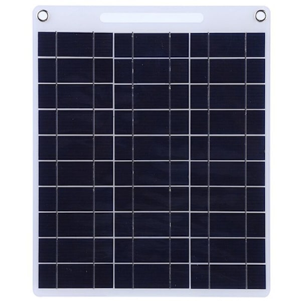 60W Portable Solar Panel 5V Dual USB Charger Panel Kit Outdoor Emergency Charging Battery Travel Phone Charger