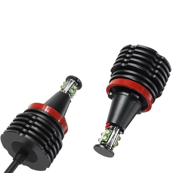 E92-A40 frontlyktpære, 6000K LED Angel Eyes Canbus for E60 E61 E63 X5 E70 X6 E71 E90 E91 E92 E93 M3 E89 E82