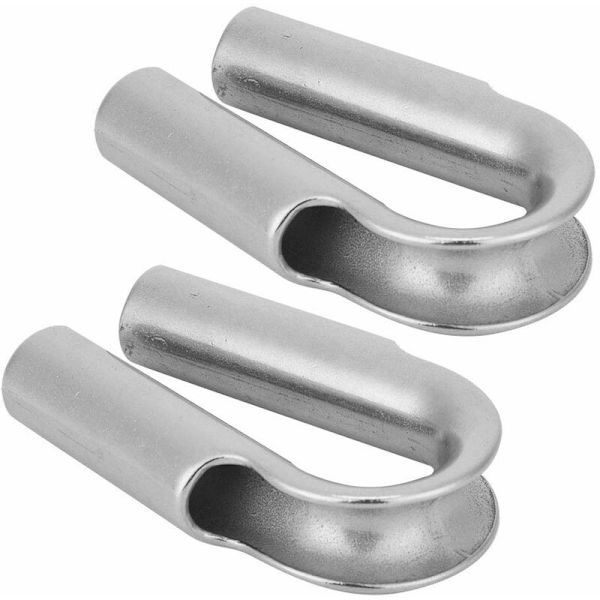 Kabelhylse i rustfritt stål for 8 mm kabel