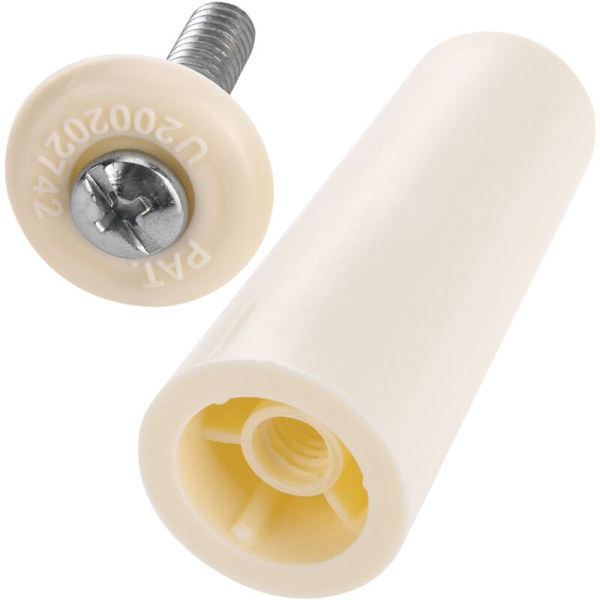 40 mm persiennerstopper for elfenbensfargede rulleskodder