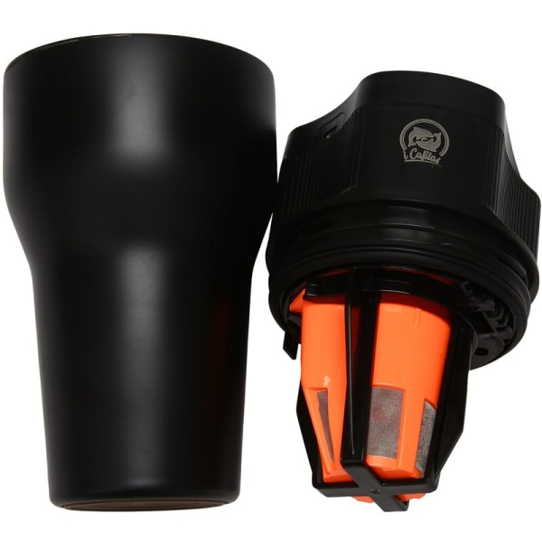 Mini Elektrisk Kaffemaskin 500Ml Filter Kaffemaskin USB Automatisk Kaffemaskin Rask Brygging Ekstraksjon (Svart)