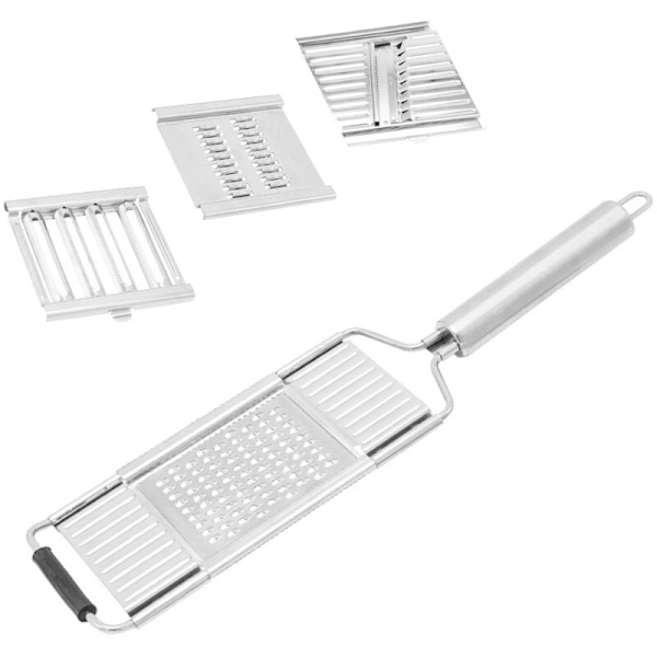 Multifunktionell Grönsaksrivare, Rostfritt Stål Rivjärn Skärare Slicer stil 1