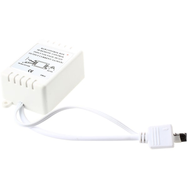 IR-boks 24-tasters fjernkontroll for RGB LED-lysstripe