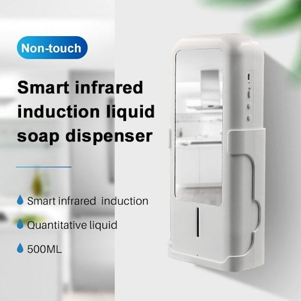 Automatisk håndvaskdispenser Kontakt Spray Dispenser Intelligent Sensor med