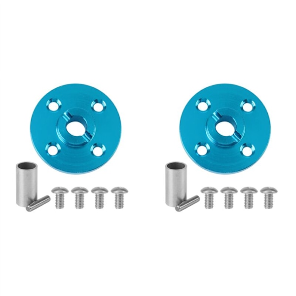 2X Metall Hovedgir Kombiner Hastighetsadapter for TT-02 TT02 1/10 RC Bil Oppgraderingsdeler, Blå