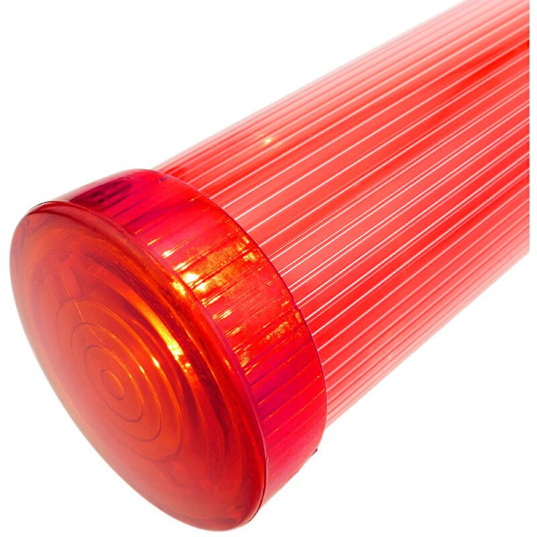 Signallampa 40x530mm röd färg med 2 funktioner