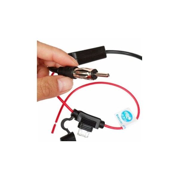Bilradio FM AM Stereo Signal Antenne Antenne Signal Booster Forsterker 12V