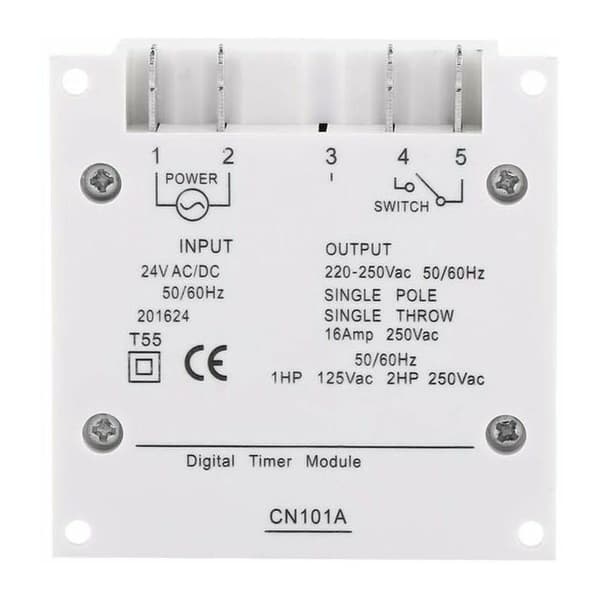 LCD Digital Timer Ukentlig Programmerbar Mikrodatamaskin Tid Bryter Relé Timer 17på17av(24V)