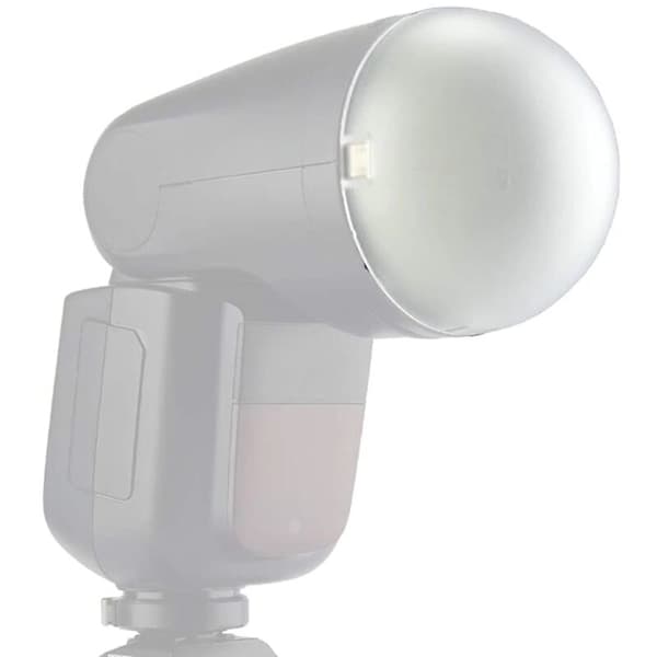 -R11 Dome Diffuser Kompatibel för H200R Rund Flash Head V1 Flash Serie V1-S V1-N V1-C AD200 Pro AD200