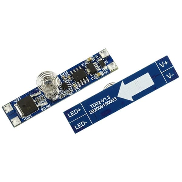 5V-24V 8A Smart LED-ljusdimmer Kapacitiv sensormodul PCBALED Dimningskontroll Tryckbrytare