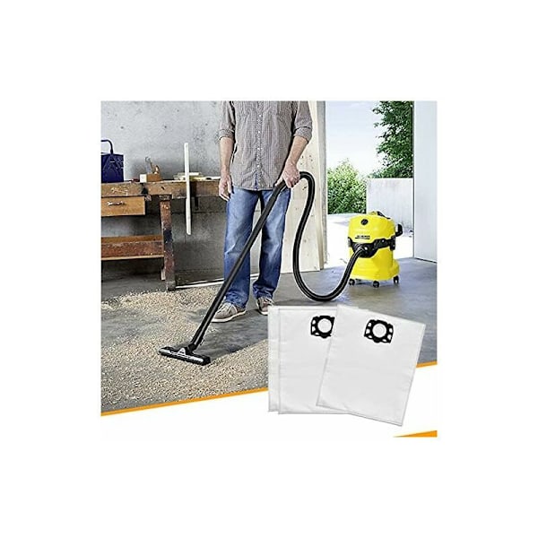 10 kpl Pusseja Karcher WD5 WD4 WD6 MV4 MV5 MV6 Imurin Suodattimelle Karcher Vaihtosuodattimet 2.863-006.0 Pakkaus