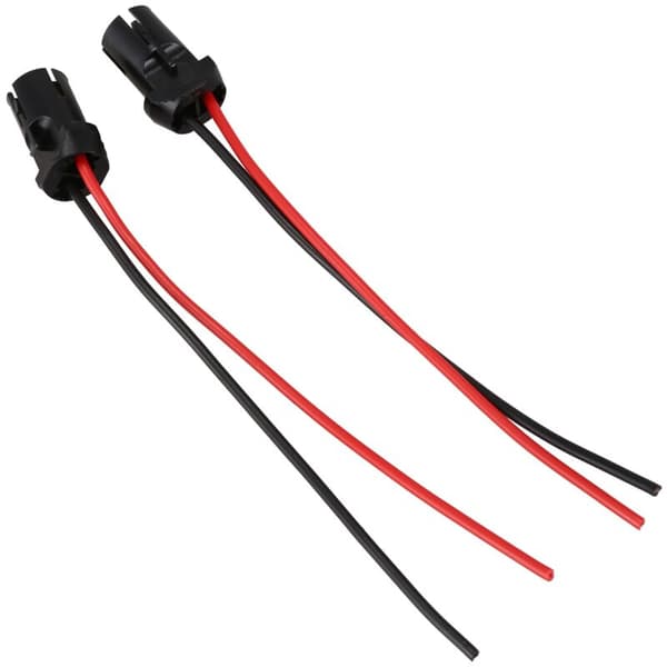 4X T10 W5W Auto Light Bulb Socket Lamp Holder Connector Extension