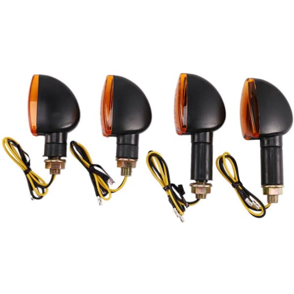 8X Universal 12V Motorsykkel Blinklys Halogen Bakindikatorlys