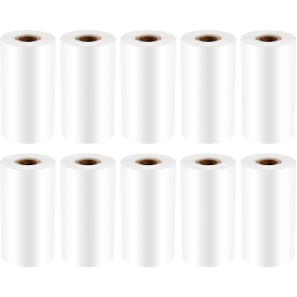 10 st Termiskt papper, för mobil 58 mm 30 mm Mini termisk skrivare Kassaregister POS Kvittorulle