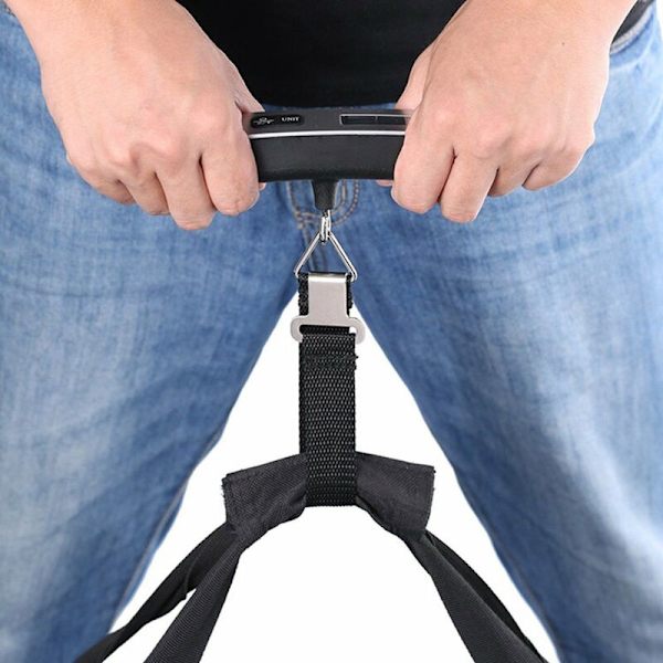 50 kg/110 lb LCD-skärm bagagevåg elektronisk digital våg bagagehängande våg