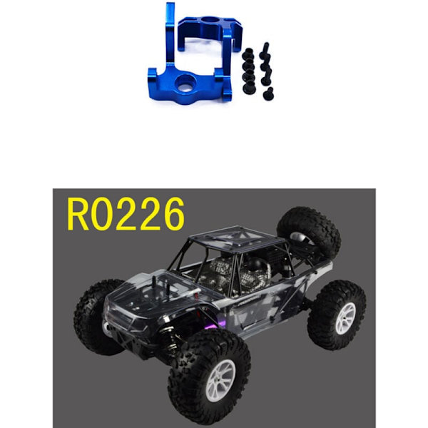 2-delad metallstyrarm 10923 för VRX Racing RH1043 RH1045 RH1045SC RH817 RH818 Uppgradera fjärrstyrd bil, 1