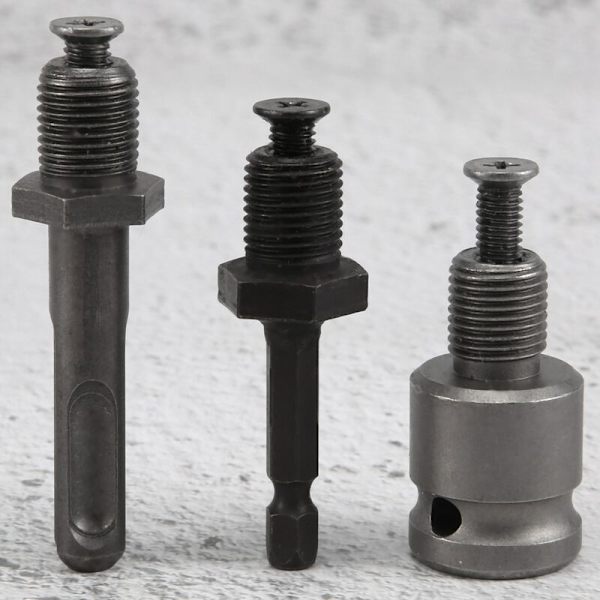 3-16 mm borepatronadapter 1/2 tommer-20UNF SDS-Plus 1/4 tommer gevindskifteadapter 1/2 tommer sekskantet fatning
