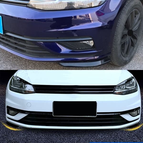 For Golf 7.5 7.5 2018-2020 Bilens støtfangerleppe spade side surround spoiler
