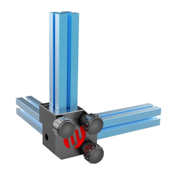 Hjälpmedel för installation av rätvinklig linjal för 3D-skrivare Mikrometer Salladsgaffel Rigr (Voron V0 0.1/0.2 för 1515-profil)
