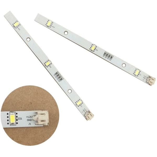 2x LED-lysstripe for kjøleskap og frysere Rongsheng Hisense Logik Mddz-162a 1629348