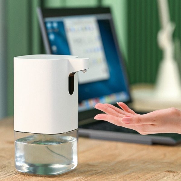 Skumdispenser Sensor Smart Kontakt Väggmonterad Infraröd Automatisk Handtvätt för Hem Kök Badrum