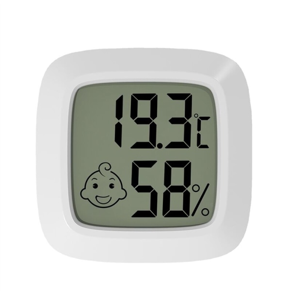 LCD Digital Hygrometer Termometer Inomhus Elektronisk Temperatur Fuktighet Meter Sensor Gauge Väderstation